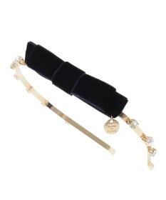 Maison de FLEUR ベロアビジューカチューシャ