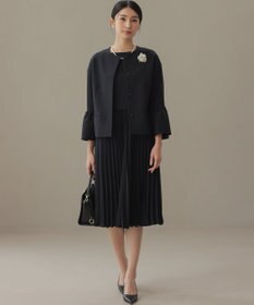 組曲 【KUMIKYOKU NAVY】ジャージーコンビプリーツ ワンピース