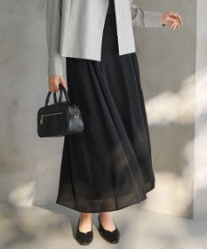 ICB ハイツイストドライメッシュ フレアスカート ブラック