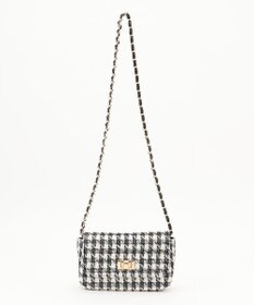 ANY SIS ツイードチェーン バッグ