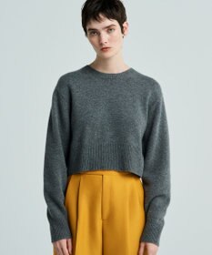 uncrave カシミヤニット（uncrave WHITE）