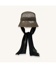 林八百吉商店 un chapeau  スカーフ付きベルハット