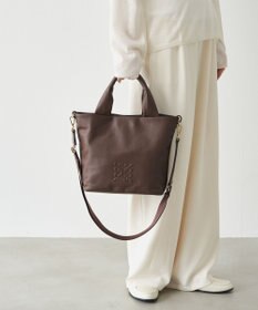 russet 《Souffle TOTE》レザー2WAYトートバッグ（SF-288）