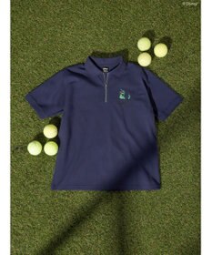 AMERICAN HOLIC ハーフジップポロシャツ／Ｐｅｔｅｒ　Ｐａｎ