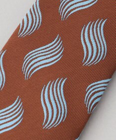 GOTAIRIKU 【日本製】ネクタイ_ウェーブ柄
