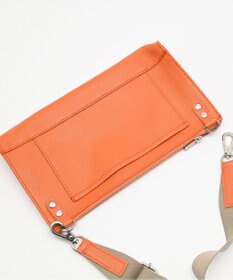 blancle シュリンクレザー クラッチショルダー