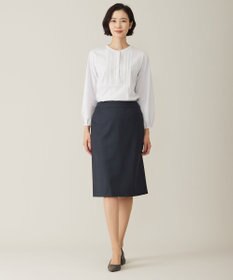 J.PRESS LADIES S 【吸水速乾】プレーティングジャージー ハシゴレース カットソー