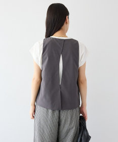CRAFT STANDARD BOUTIQUE バックスリットショートベスト