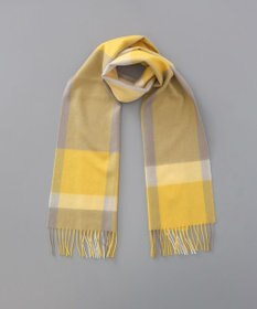 AURORA 【 LANVIN en Bleu （ランバン オン ブルー）】カシミヤチェックマフラー