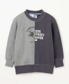 J.PRESS KIDS 【100-130cm】パッチワーク ブルプリント トレーナー