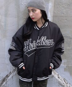 WEGO 【ユニセックス着用ITEM】グラフィックパファースタジャン