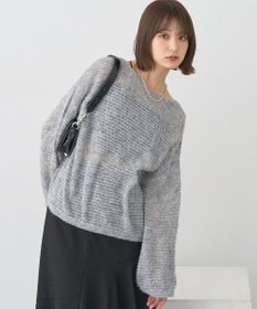 earth music&ecology ふんわりシアープルオーバー