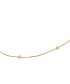 AMERICAN HOLIC 【ステンレス】スイッチドボールチェ－ンネックレス