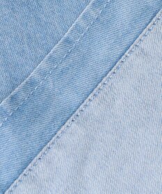 23区 S 【洗える】ライトダンガリー 2WAY シャツ