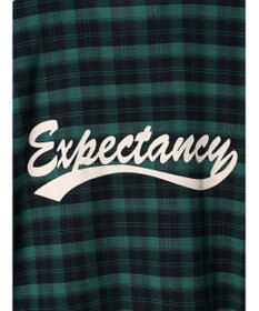 Green Parks ＥＧＯＩＳＴ　チェックロゴシャツチュニック