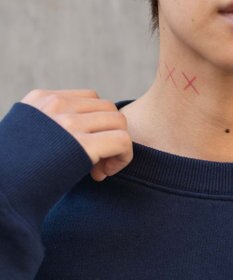 WEGO 【ユニセックス着用ITEM】ショートドロストラインプルオーバー