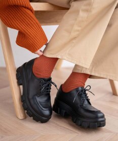 WEGO チャンキーソールシューズ