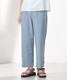 J.PRESS LADIES 【2WAY・洗える】ポリエステルリネンパンプキンシェル ベイカー パンツ