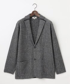 JOSEPH ABBOUD 【キングサイズ・軽量/イージーケア】 KARL KARL×モール使用　軽量ニットジャケット