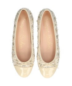 Bridget Birkin 【Bridget Birkin】ラメツイードバレエシューズ