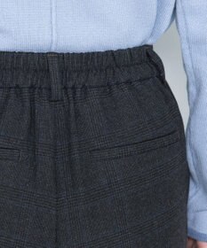 Tiaclasse 【安田美沙子さん着用・洗える】T/R両面起毛ストレッチパンツ