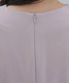 Tiaclasse 【安田美沙子さん着用・新色追加・洗える】ベロアラインフレアワンピース