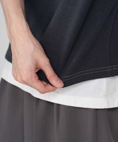 WEGO 【ユニセックス着用ITEM/MLサイズ展開】カラーステッチT（SS）