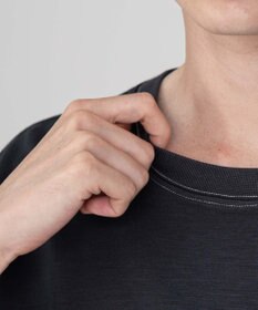 WEGO 【ユニセックス着用ITEM/MLサイズ展開】カラーステッチT（SS）