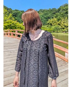 Green Parks AnriettMusee レースロングワンピース