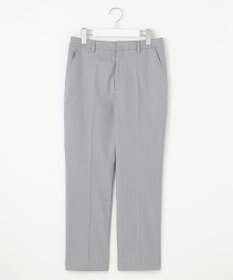 J.PRESS LADIES L 【セットアップ対応・洗える・撥水・防汚】コットンFITTYシャーク テーパード パンツ