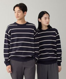 UNFILO MENS 【OCEANS YouTube 掲載/男女兼用】スムースシルキーニット 柄