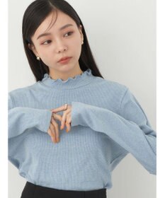 earth music&ecology ラメテレコハイネックプルオーバー