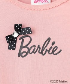 ANY KIDS 【Barbie(TM)】リボン 七分袖Tシャツ