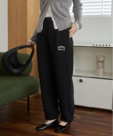 WEGO 【ANGIE VINTAGE】ワンポイント刺繍 裏毛 スウェットパンツ