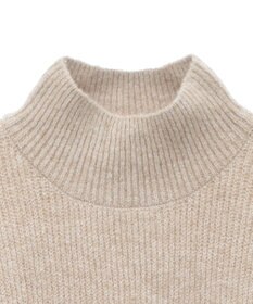 Green Parks ａ．布帛切り替えニットミニワンピース