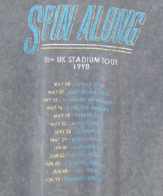 WEGO 【綿100%】ヴィンテージウォッシュグラフィックTシャツ