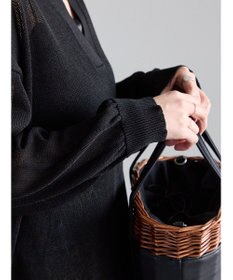 Te chichi メッシュスキッパーポロニット