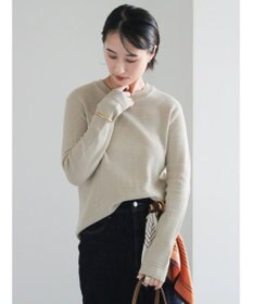 Te chichi チャーム付きワッフルニットプルオーバー