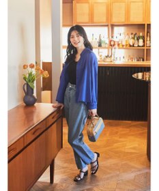 earth music&ecology ストレートフィットデニム