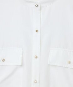 Green Parks ・ＥＬＥＮＣＡＲＥ　ＤＵＥ　イロイロ釦シャツチュニック