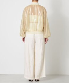 NAVE 【Nave・シアー素材】ラメボイル ブルゾン