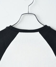 WEGO ラインストーンラグランちびT