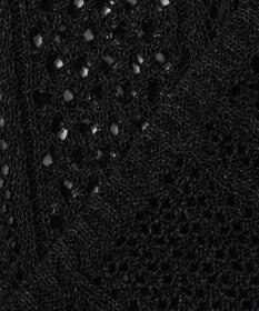 BEIGE， ATACAM / パターンメッシュ ハーフニット