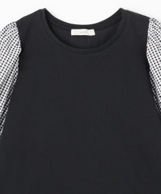 ANY 布帛コンビプルオーバー