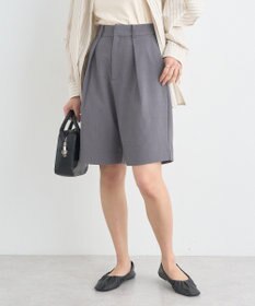 earth music&ecology タックハーフパンツ