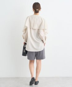 earth music&ecology タックハーフパンツ