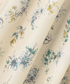 自由区 L エアリーローン花柄プリント スカート