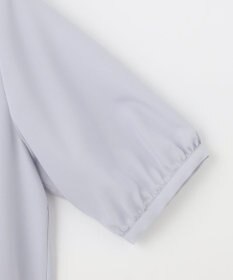 ANY SIS S 【洗える】フリルスタンドピンタック ブラウス