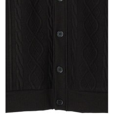 CRAFT STANDARD BOUTIQUE ケーブル柄カットカーディガン1