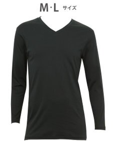 WACOAL MEN WACOAL MEN あったかインナー Vネック 8分袖 綿100％ 保温性 やわらかさが続く 静電気が起こりにくい 毛玉になりにくい 後裾長め設計 インナー WL6103 /ワコールメン